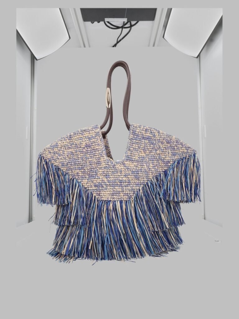 BORSA TOTE "GOLDENTIME" MEDIUM CON FRANGE