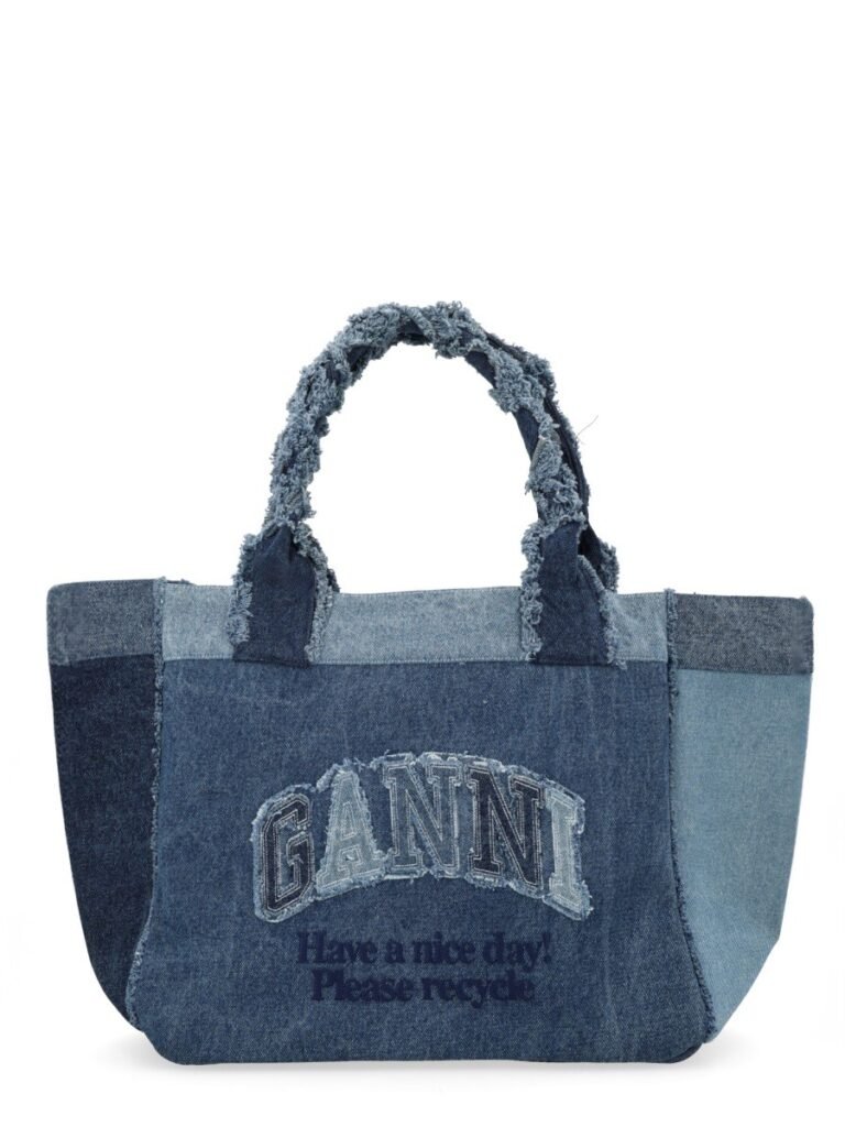 BORSA TOTE MEDIUM IN DENIM