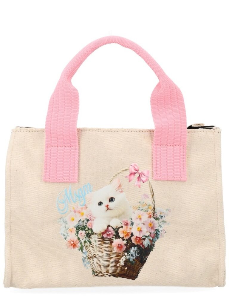 BORSA TOTE SMALL CON STAMPA