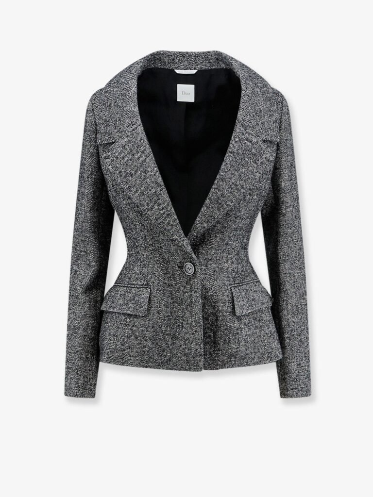 Bouclette Chevron Blazer