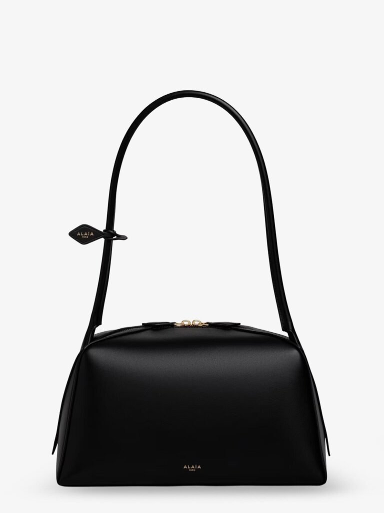 Bouledogue leather shoulder bag
