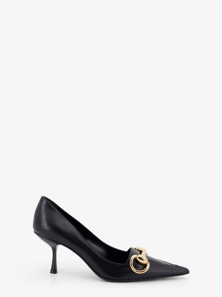 Boulevard leather pumps