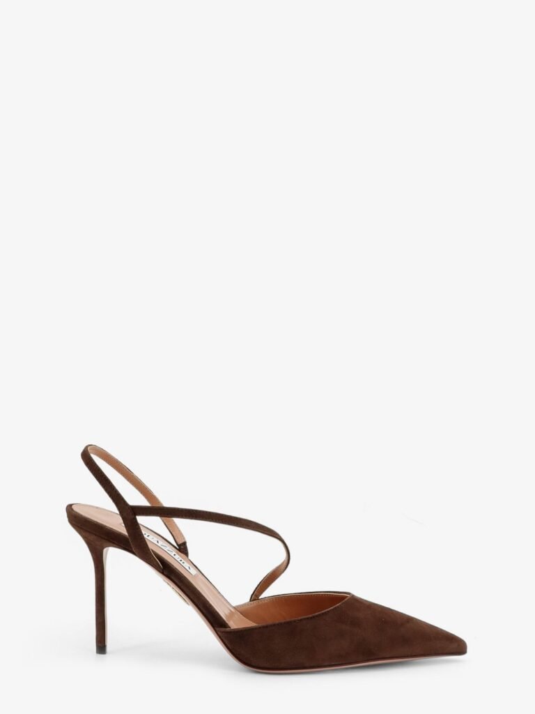 Bow Tie suede pumps