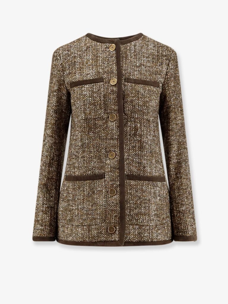 Boxy Fit wool blend blazer