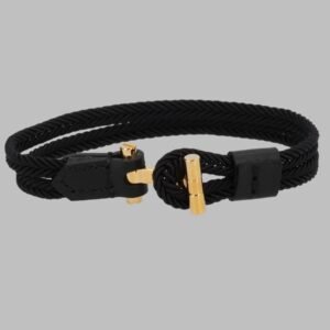 BRACCIALE IN NYLON INTRECCIATO
