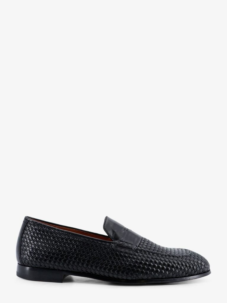 Braidy leather loafers