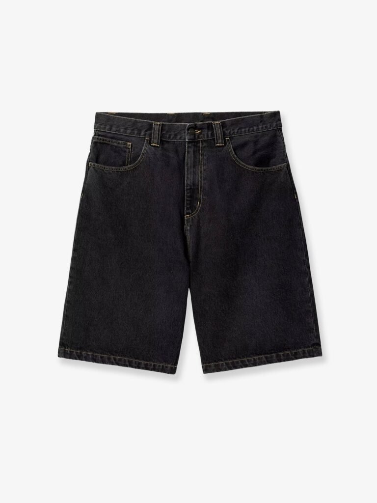 Brandon Bermuda shorts in black denim