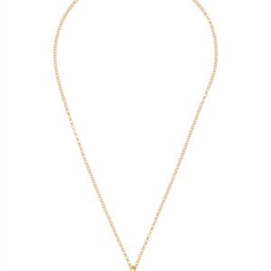 BRASS AND ENAMEL "OVALETTE" NECKLACE