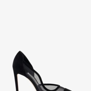 Brigitte 100 suede décolleté