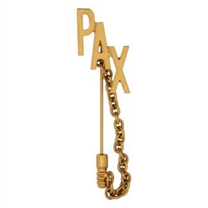 BROOCH WITH CHAIN PAX