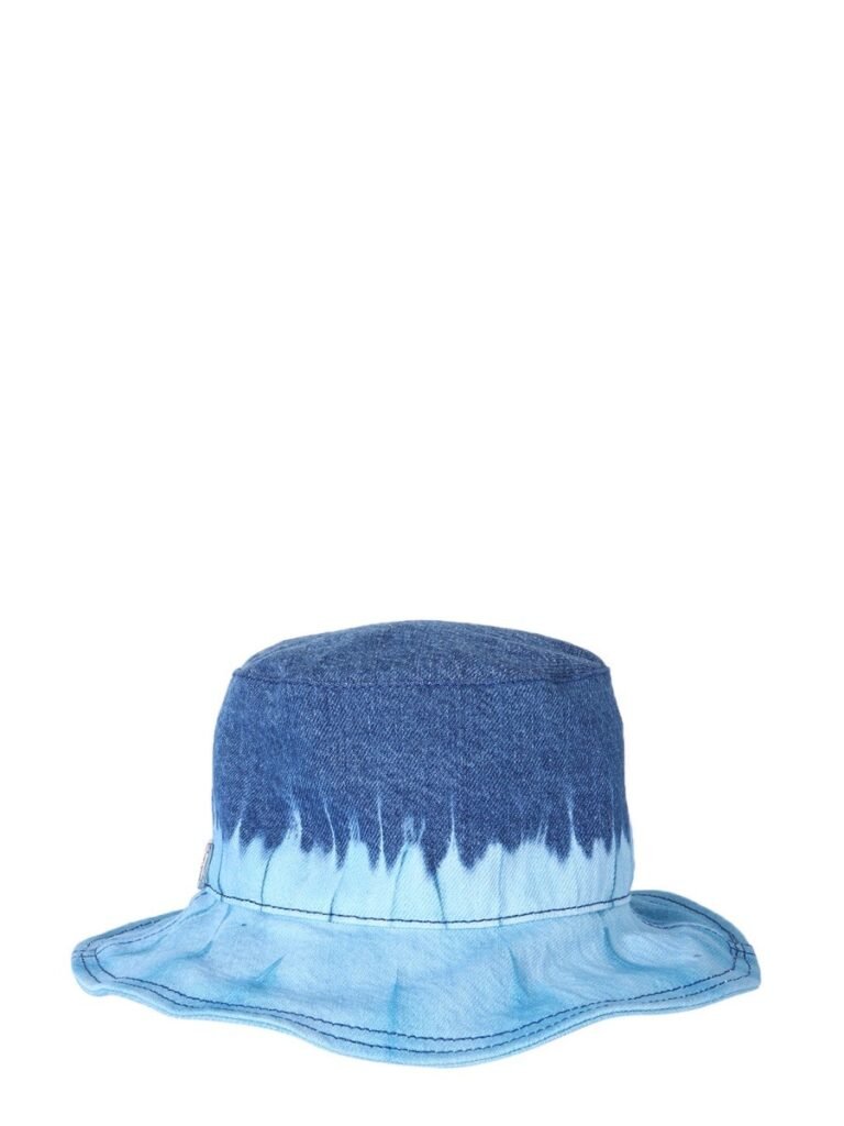 BUCKET HAT WITH TIE DYE PRINT