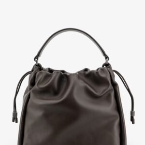 Bucket Mellow leather shoulder bag