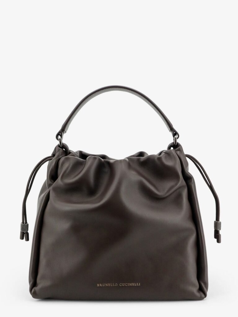 Bucket Mellow leather shoulder bag