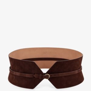 Bustier suede belt