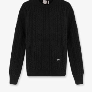 Cable-knit cashmere sweater