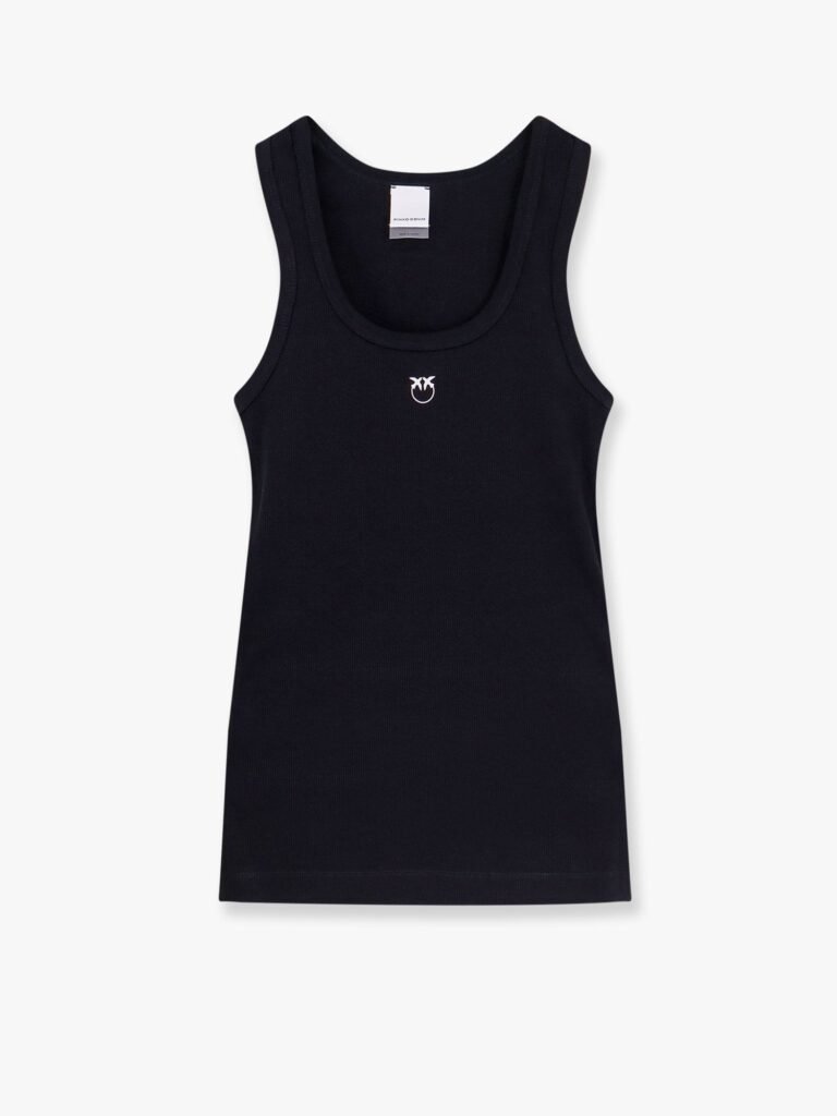Calcolatore Cotton tank top with Love Birds logo on the front