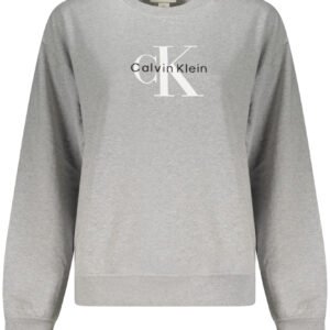 CALVIN KLEIN SWEATSHIRT WITHOUT ZIP WOMEN GREY