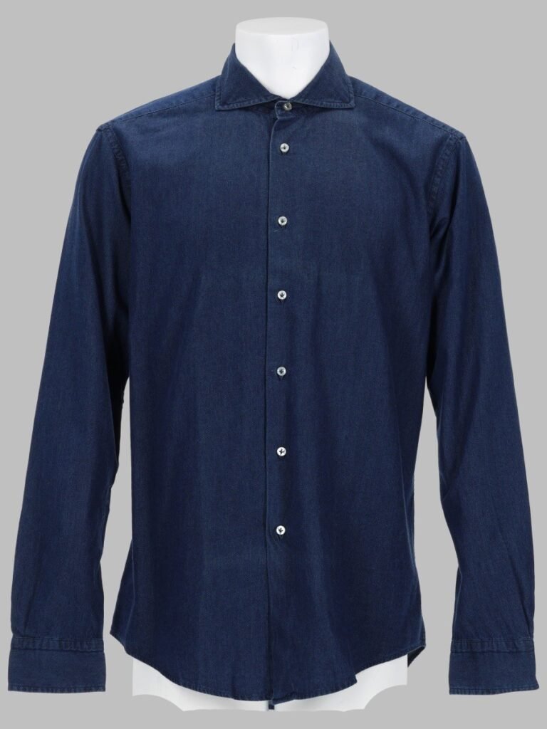 CAMICIA IN DENIM DI COTONE