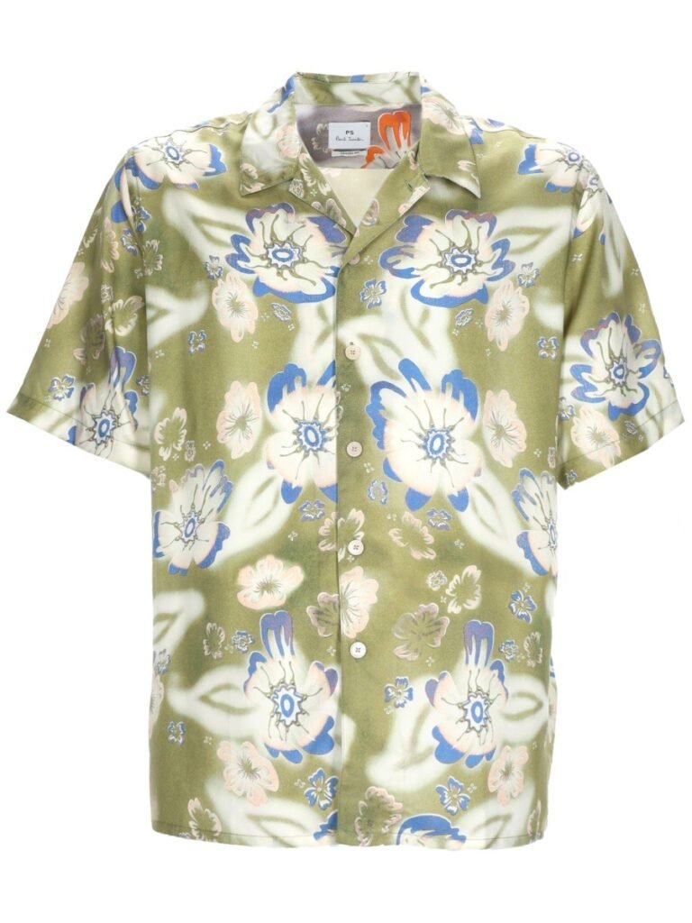 CAMICIA "CASUAL FIT" CON STAMPA