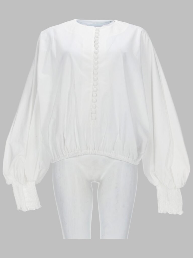 CAMICIA CON MANICA A PIPISTRELLO