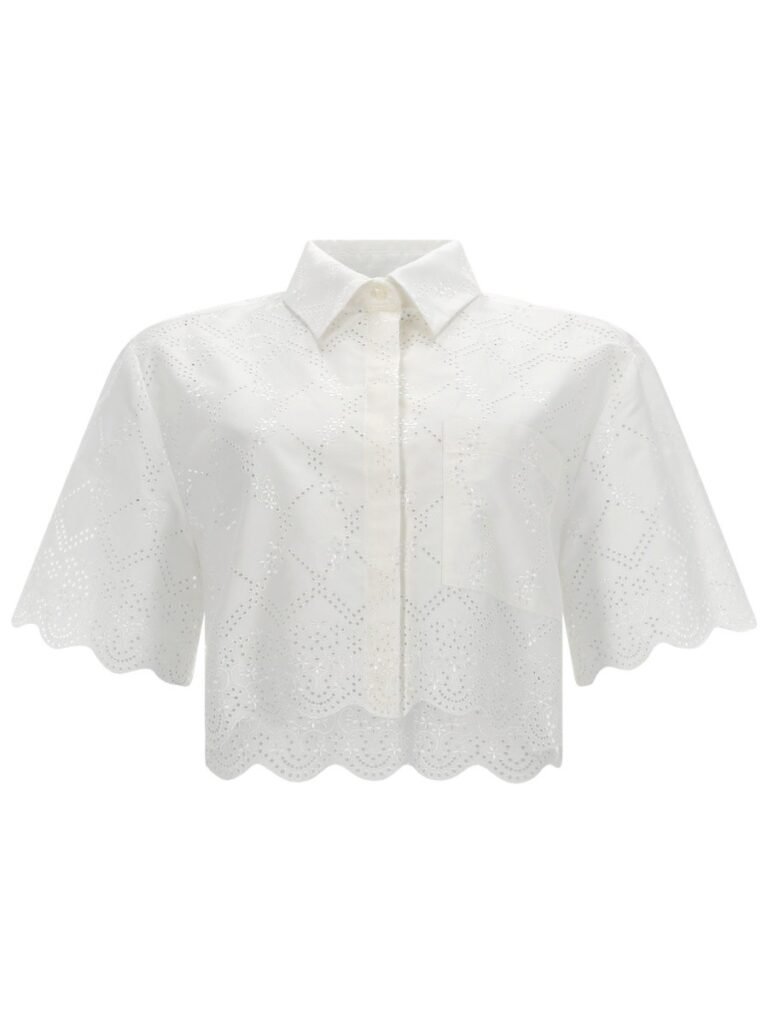 CAMICIA CON MOTIVO TRAFORATO