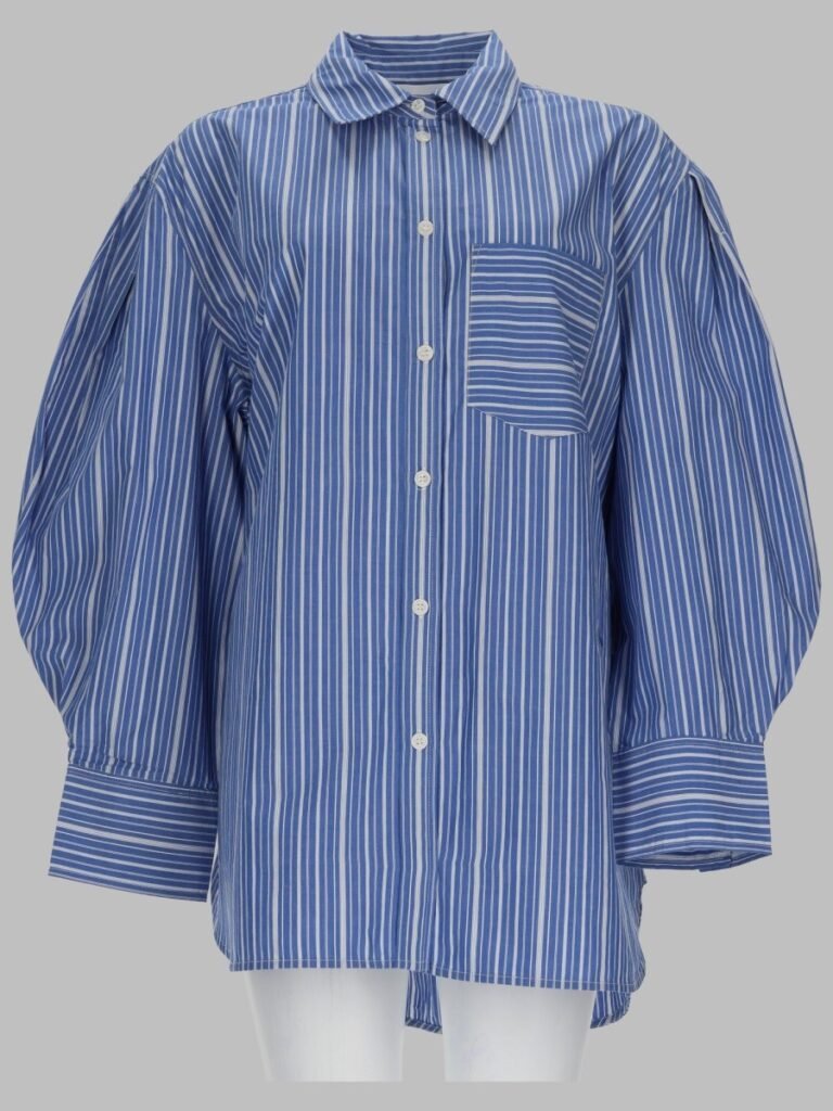 CAMICIA IN COTONE A RIGHE