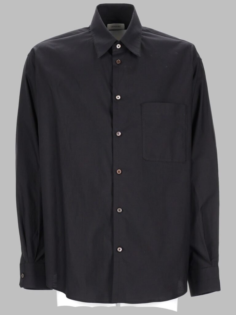 CAMICIA IN COTONE MISTO SETA