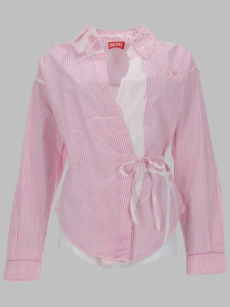 CAMICIA IN POPELINE AVVOLGENTE