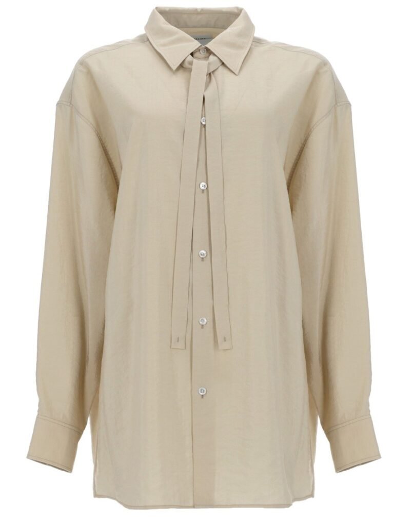 CAMICIA LUNGA CON CRAVATTA