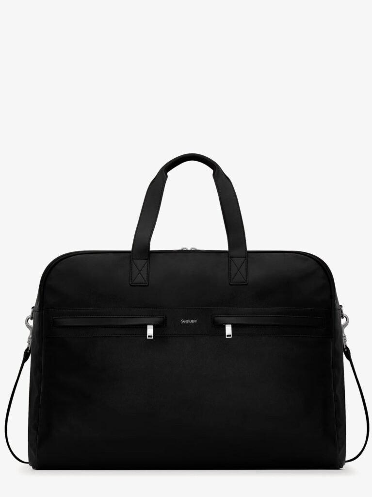 Camp leather travel bag