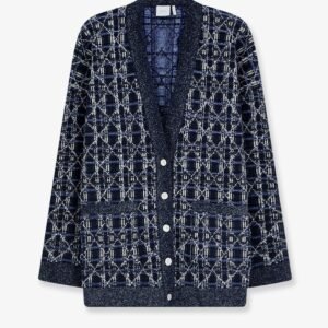 Cannage Oversize Cardigan