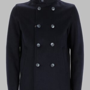 CAPPOTTO DOPPIOPETTO CON COLLO ALTO