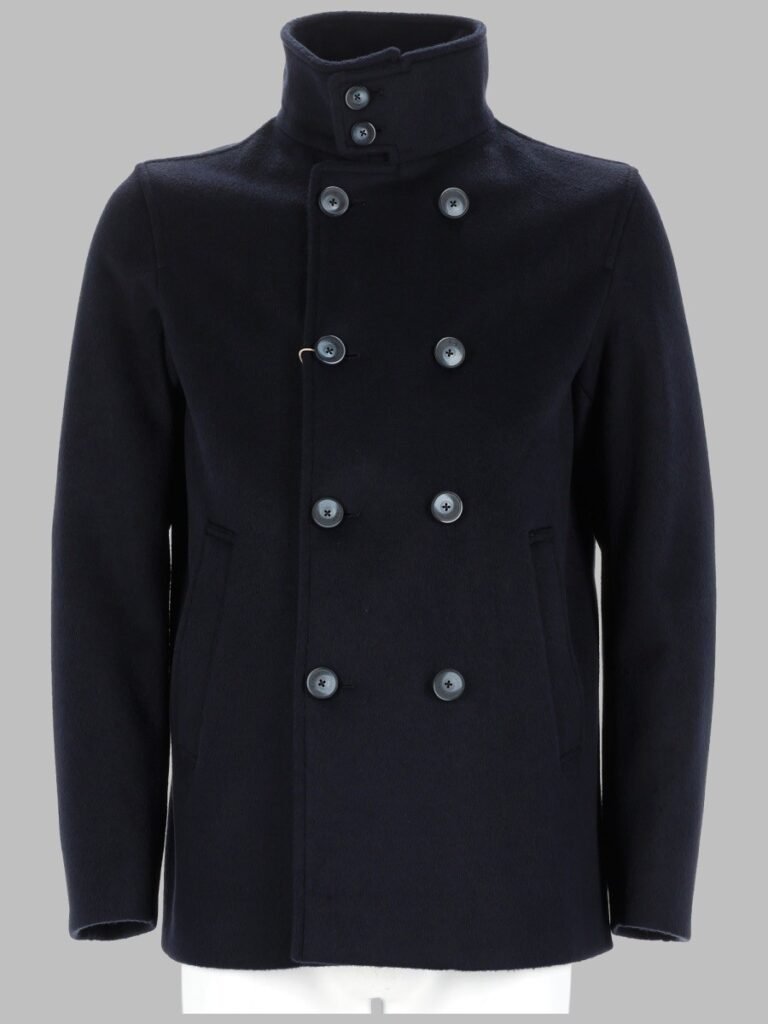 CAPPOTTO DOPPIOPETTO CON COLLO ALTO