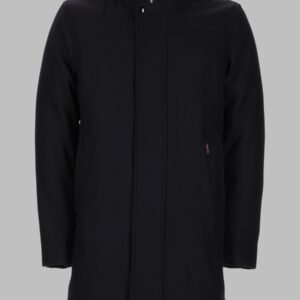CAPPOTTO IN LANA CON CAPPUCCIO