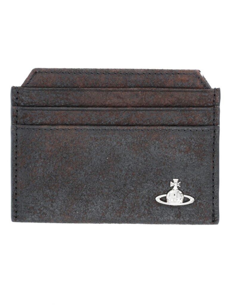 CARD HOLDER WITH "ORB" DETAIL