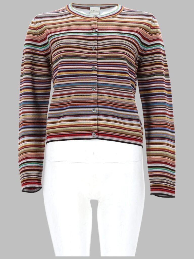 CARDIGAN "SIGNATURE STRIPE"