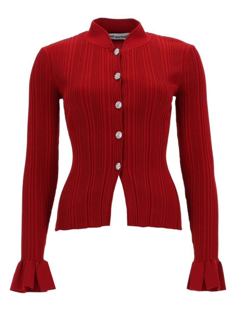 CARDIGAN WITH JEWEL BUTTONS