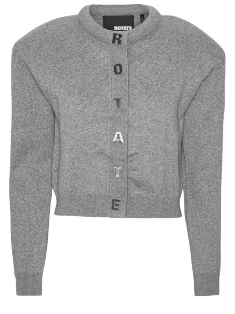 CARDIGAN WITH LETTERS