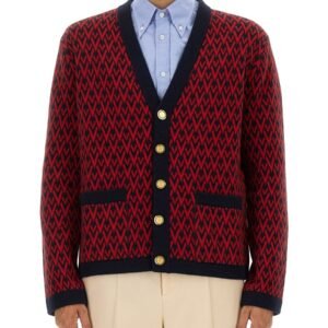 CARDIGAN WITH "TOUTE LA V" PATTERN