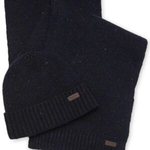 "CARLTON FLECK" SCARF AND CAP GIFT SET