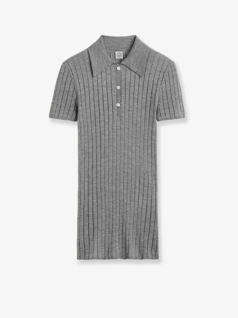 Cashmere and silk blend polo shirt