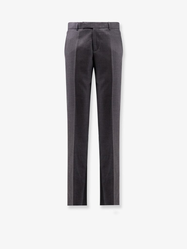 Cashmere and wool trousers