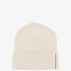 Cashmere hat with Monili detail