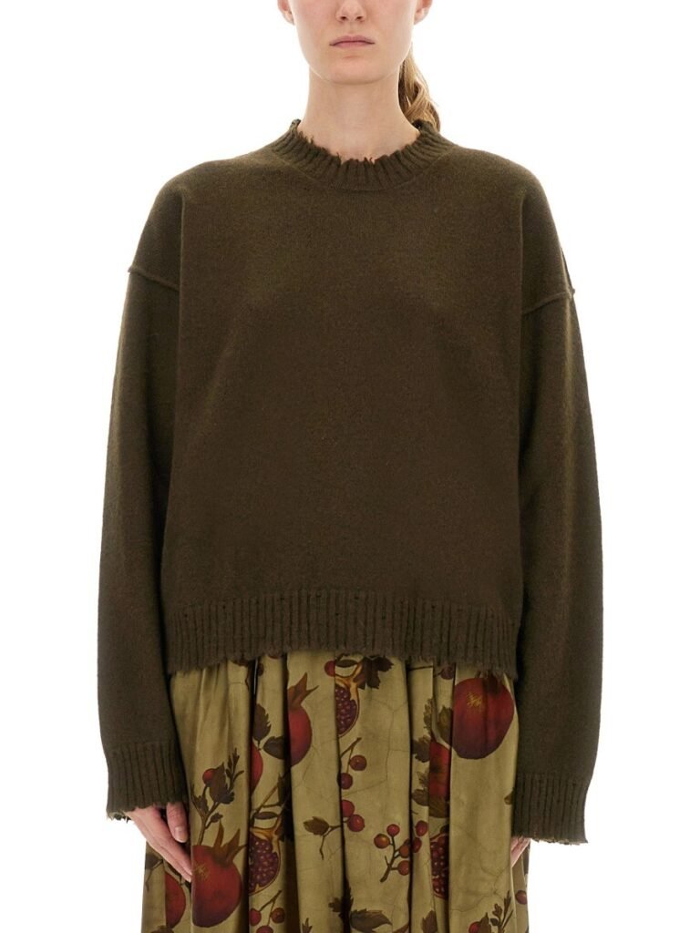 CASHMERE SWEATER WITH BANGS