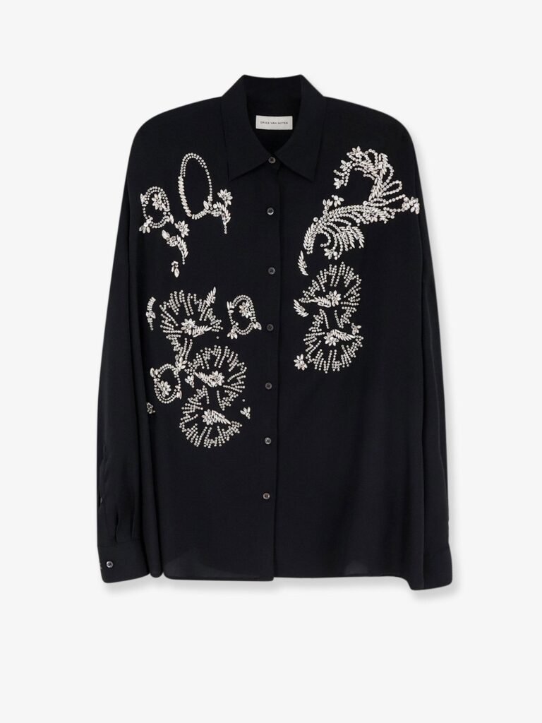 Casia shirt with rhinestones
