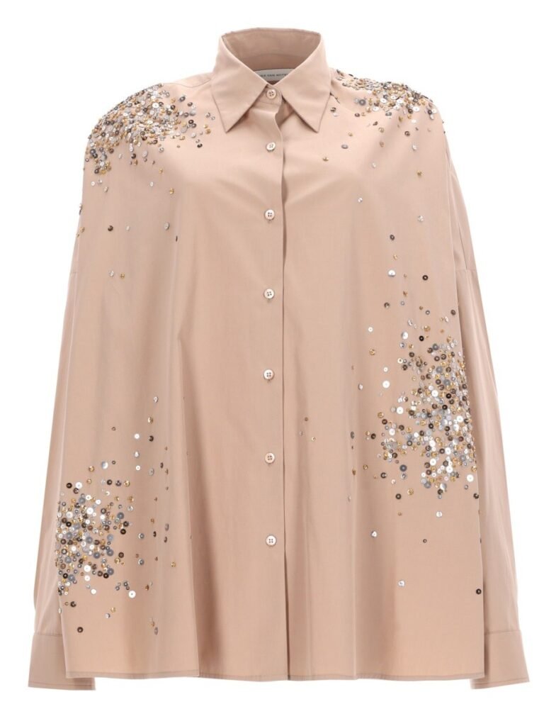 "CASIA" SHIRT WITH RHINESTONES