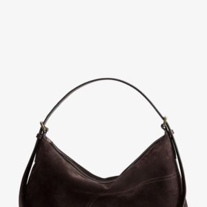 Castellare suede shoulder bag