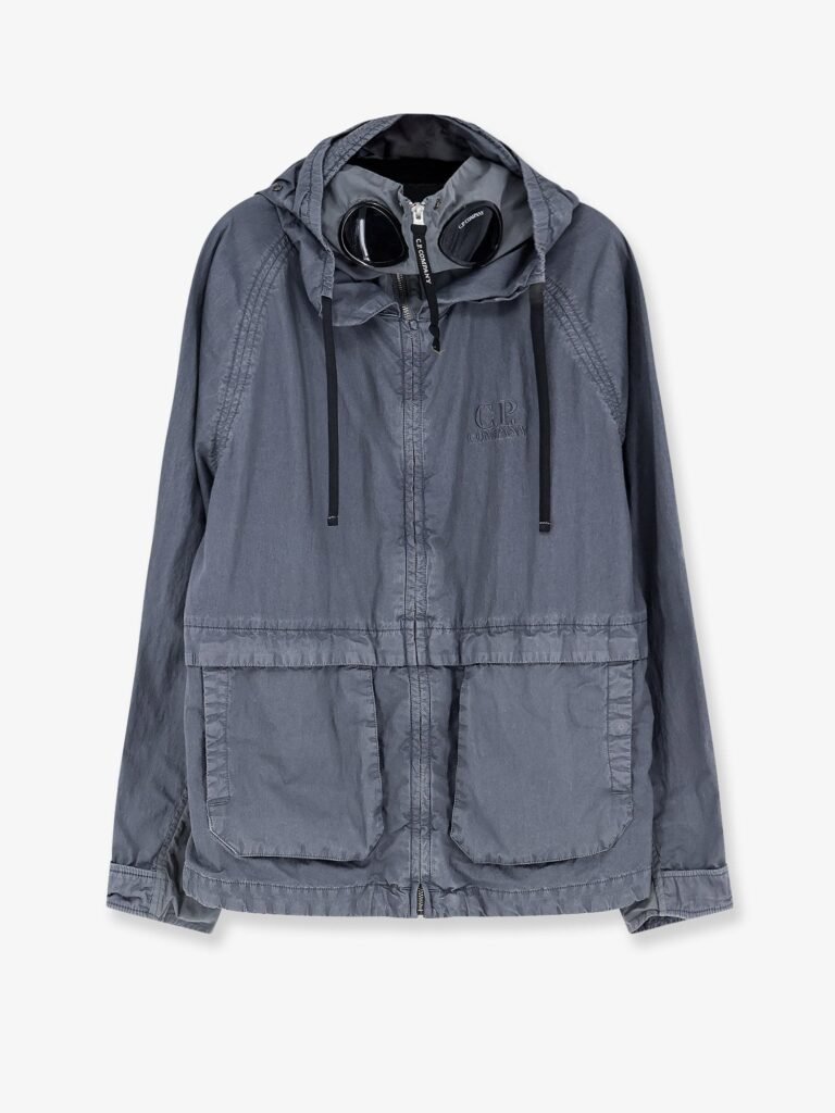 Cated cotton blend jacket