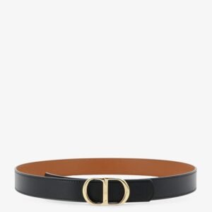 CD Icon Leather Belt