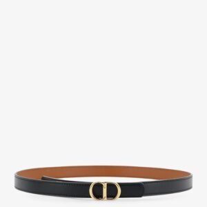 CD Icon Leather Belt